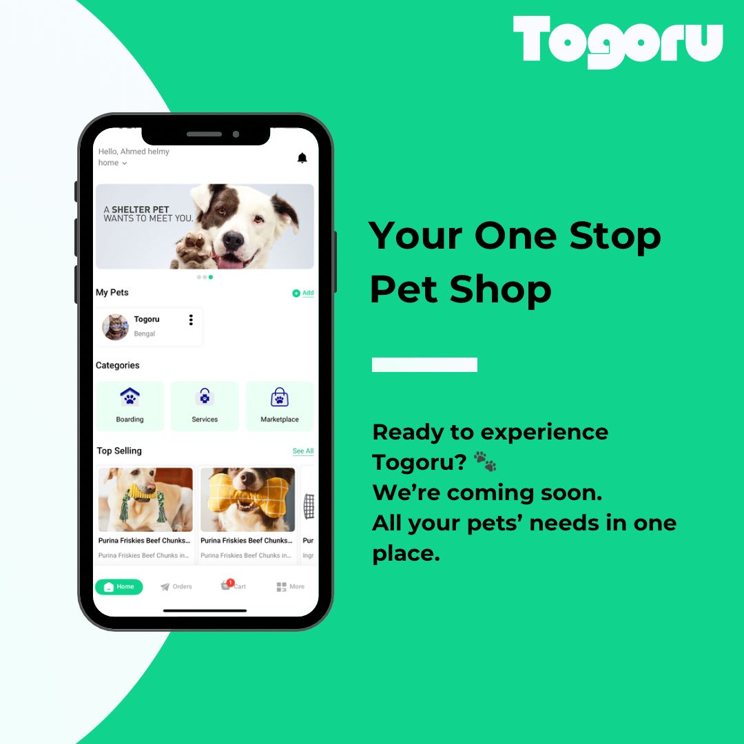 Togoru App - Your One Stop Pet Shop